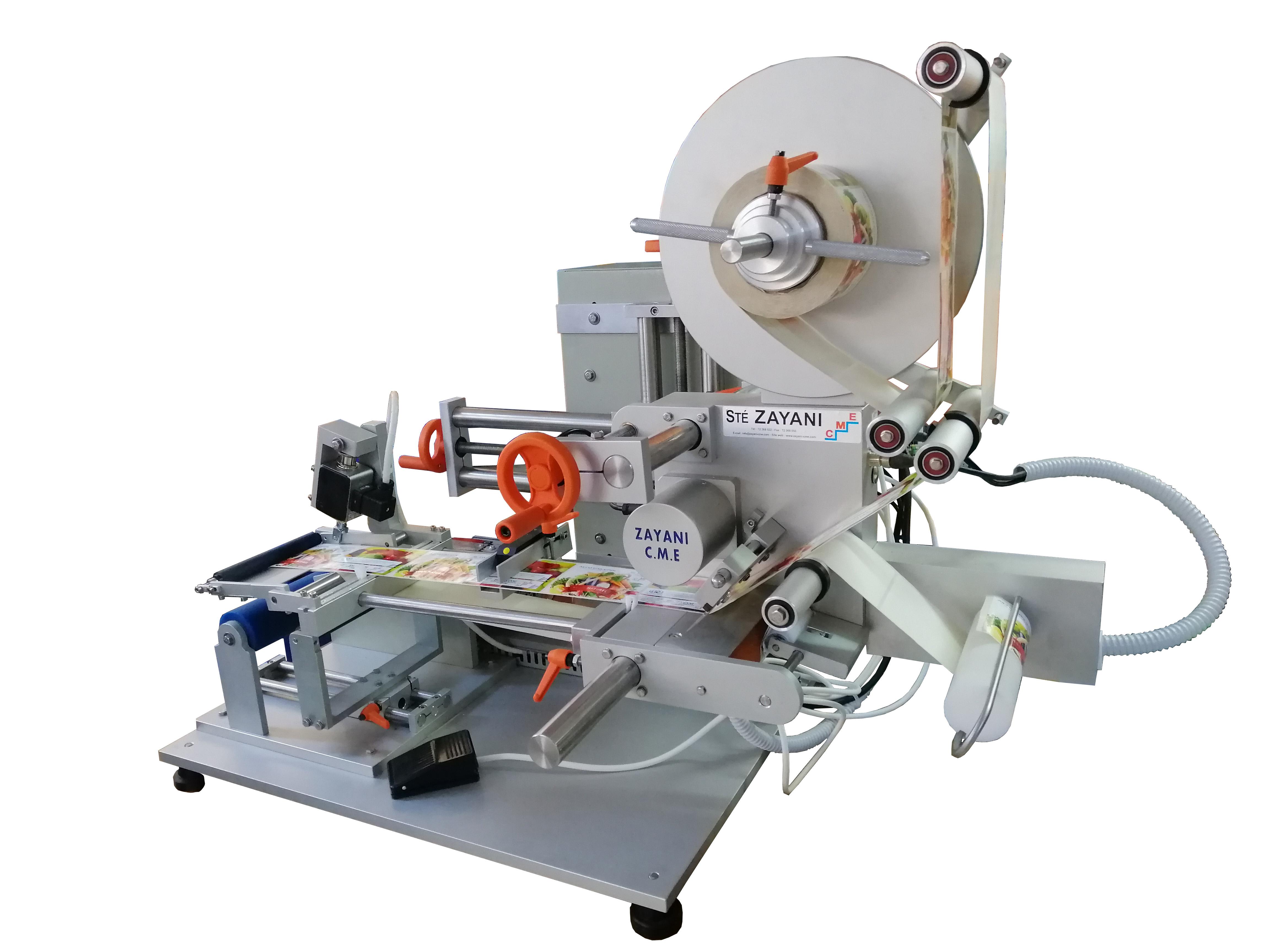 Etiqueteuse C.M.E 211:  produits ronds